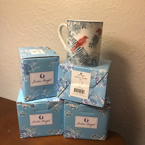 Other - Darbi Angell Set of 4 Mugs